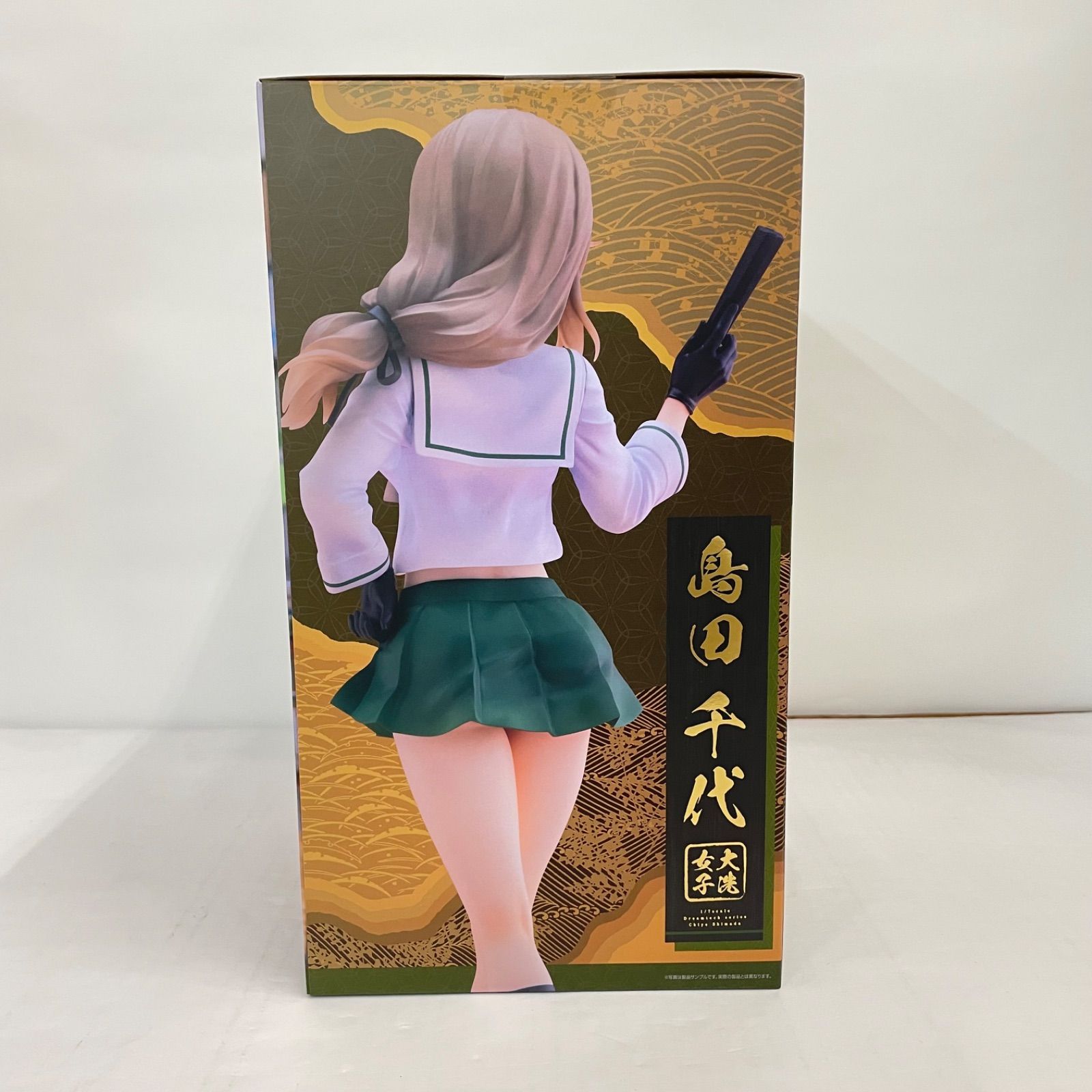 島田千代 大洗女子 1/7 フィギュア WAVE ガールズ＆パンツァー 中古