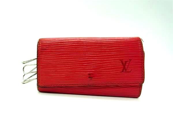 LOUIS VUITTON ルイヴィトン M63827 エピ ミュルティクレ4 4連 キー