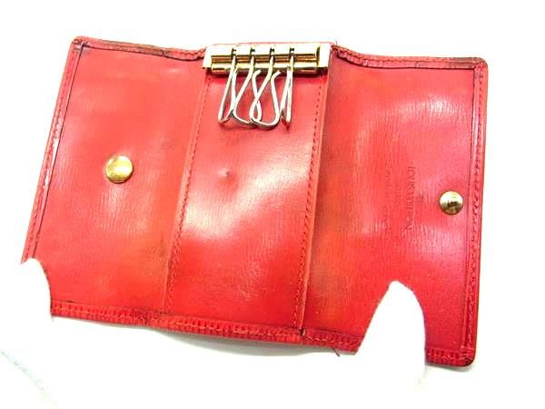 LOUIS VUITTON ルイヴィトン M63827 エピ ミュルティクレ4 4連 キー