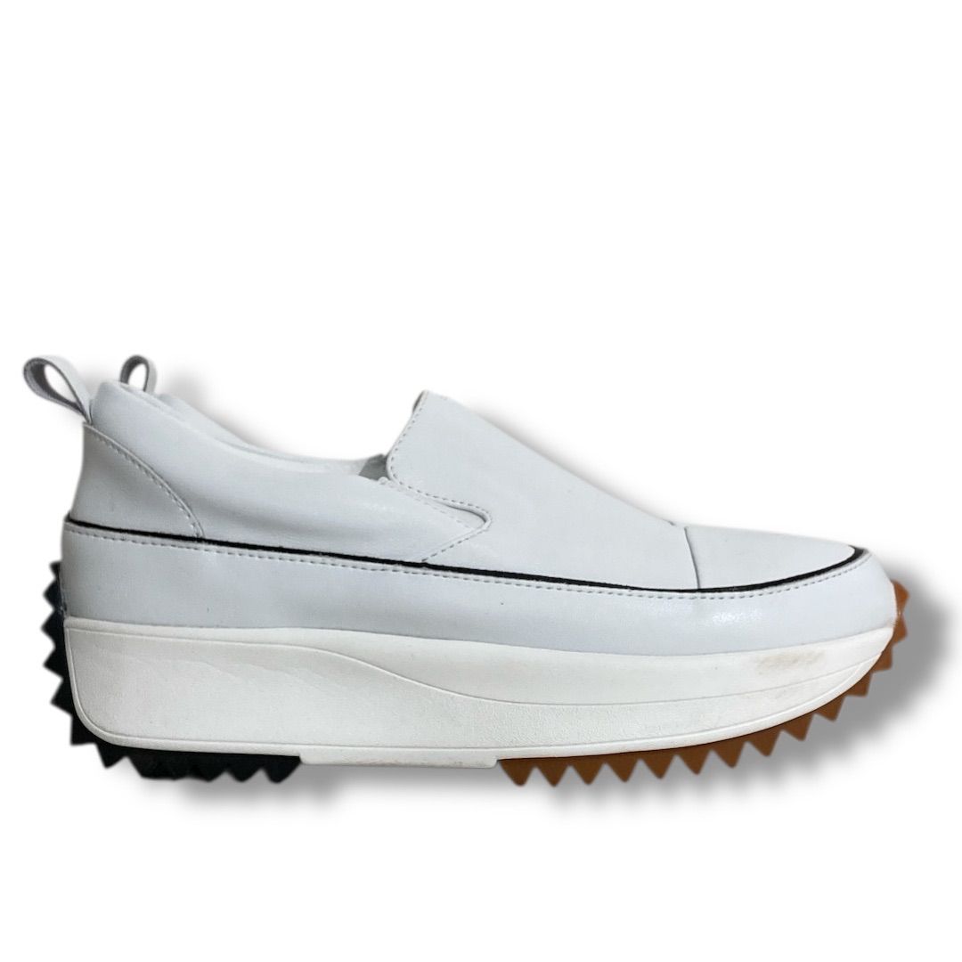 BEARDSLEY ビアズリー レザースリッポン サイズ24㎝ ホワイト 参考定価