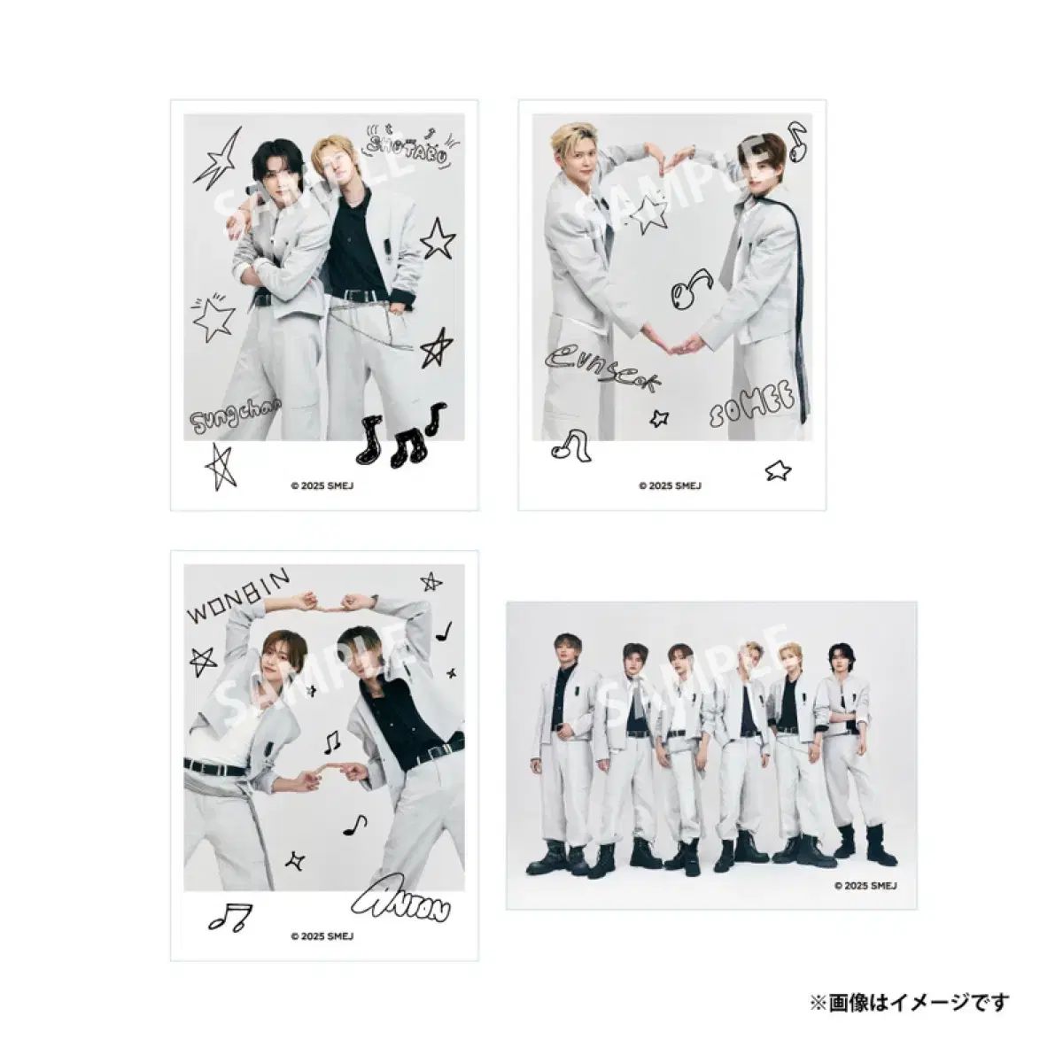 RIIZE(ライズ) 日本 カフェ ポップアップ ステッカー セット 城 ショー また ドール あんさんぶるスターズ！！(あんスタ) ボーン アンド アントン(ANTON) UP