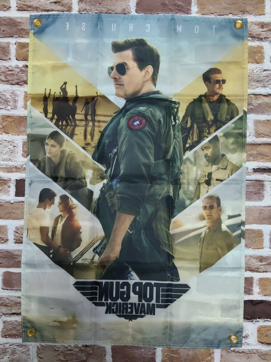 布製 壁掛け 映画ポスター トップガン マーヴェリック （トム