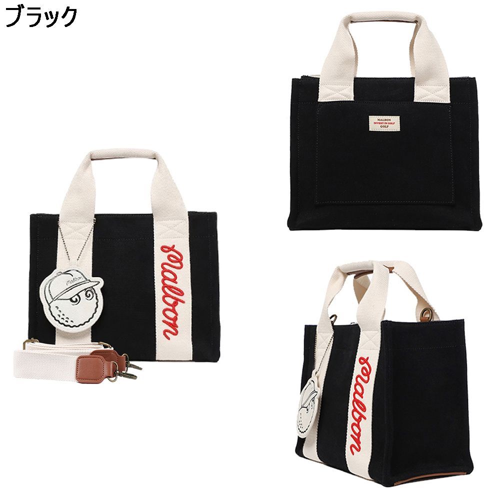 MALBON GOLF キャンバス トートバッグ カートバッグ 定番 - メルカリ
