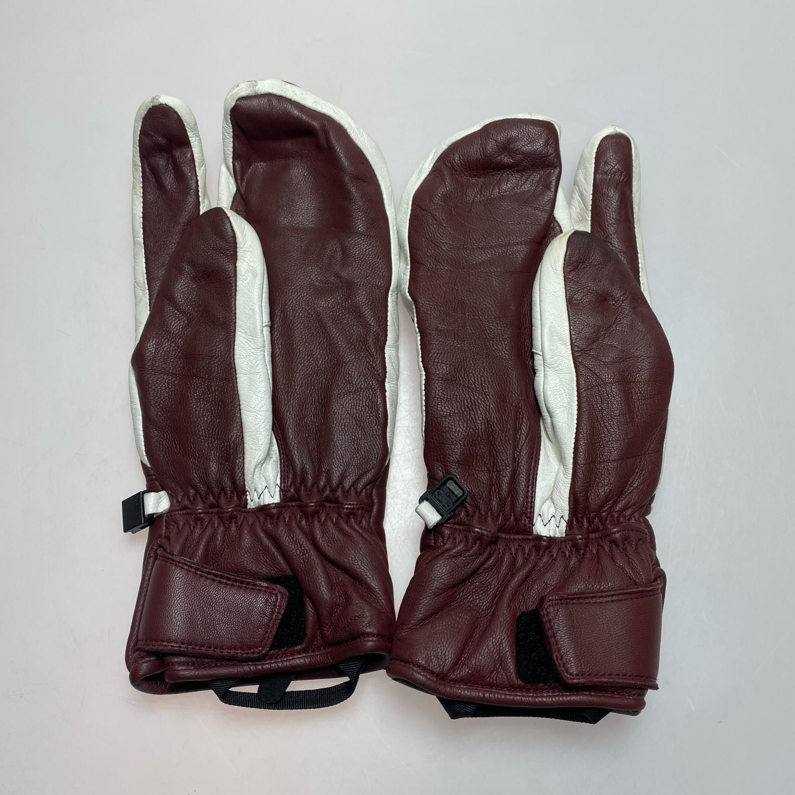 §§OGASAKA オガサカ グローブ 程度B ブラウン×ホワイト