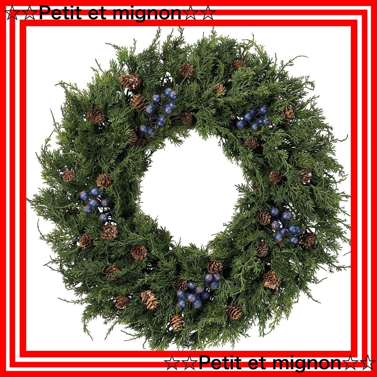 インテリア ディスプレイ リース 装飾 ノルディックリース60 グリーン 東京堂 Tokyodo Ф60 H 12 cm 1入 zzz