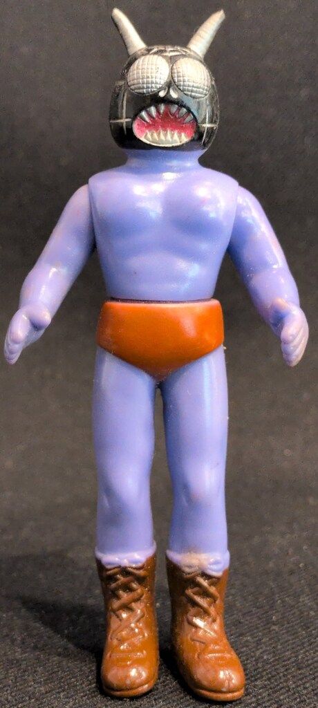 中嶋製作所 タイガーマスクミニ デビル・スパイダーソフビミニサイズ