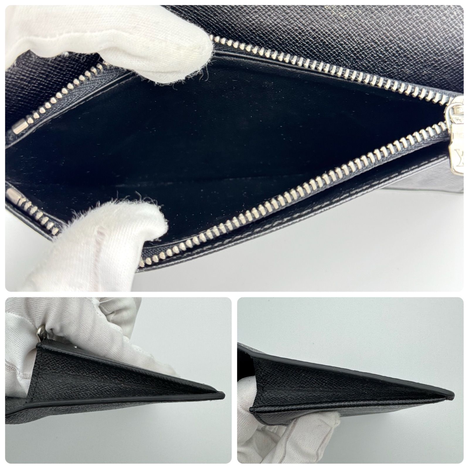 ルイヴィトン LOUIS VUITTON 長財布 ポルトフォイユ ブラザ ダミエ