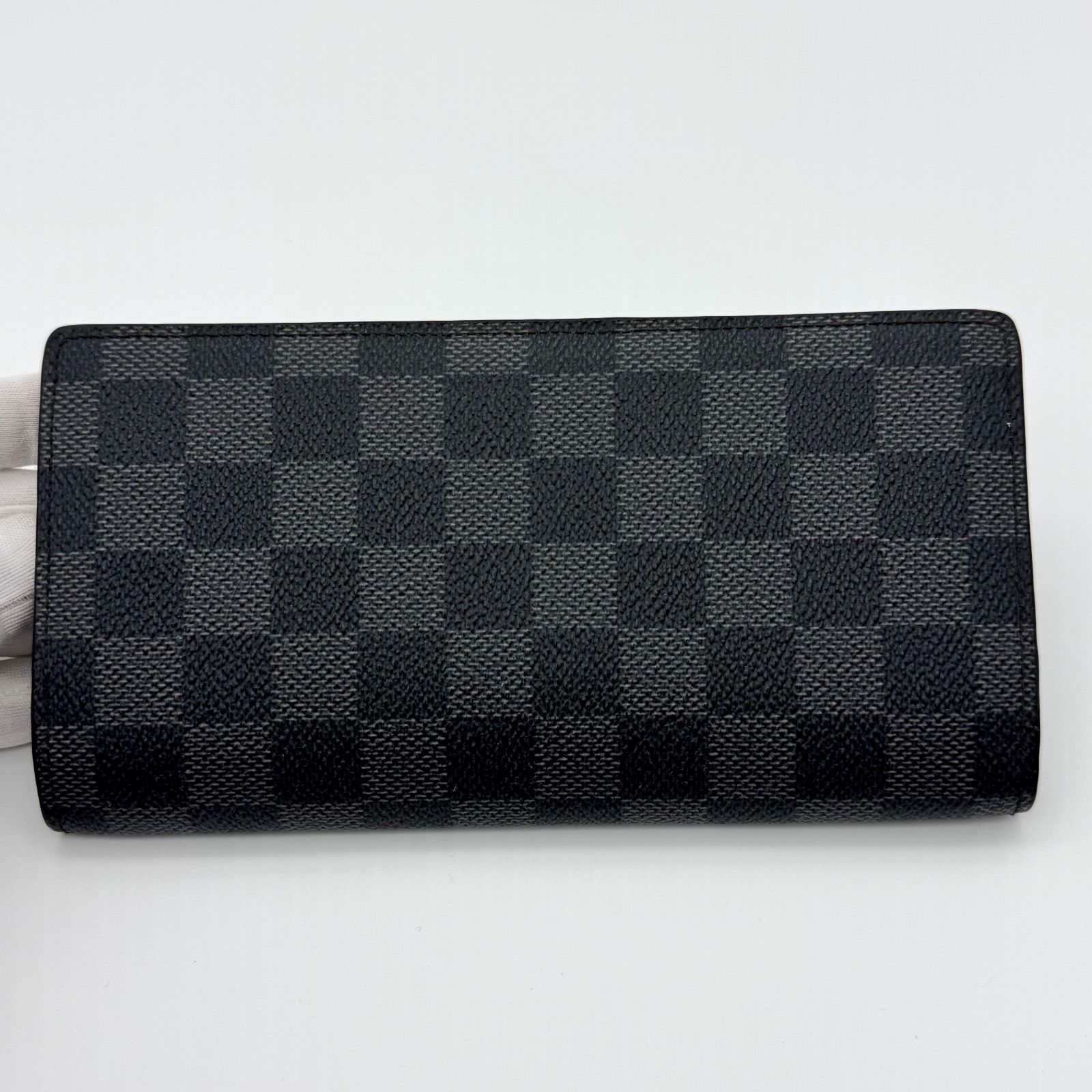 ルイヴィトン 札入れ 長財布 ダミエ グラフィット ポルトフォイユ ロン