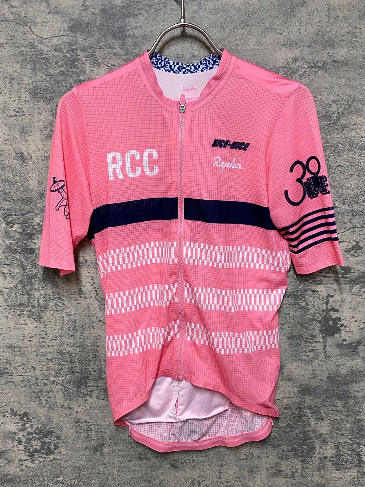 JP 160 ラファ Rapha ETAPE 2021 MEN S RCC PT FLYWEIGHT JERSEY 半袖 サイクルジャージ ピンク シミ