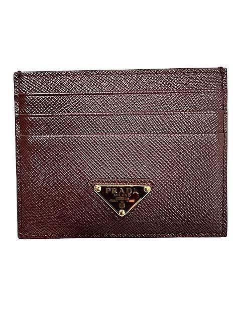 PRADA プラダ 小物 カード サフィアーノ 1 MC 025 レザー カードケース 牛革＿S 13＿セルモアから ＿s 0449 r 13