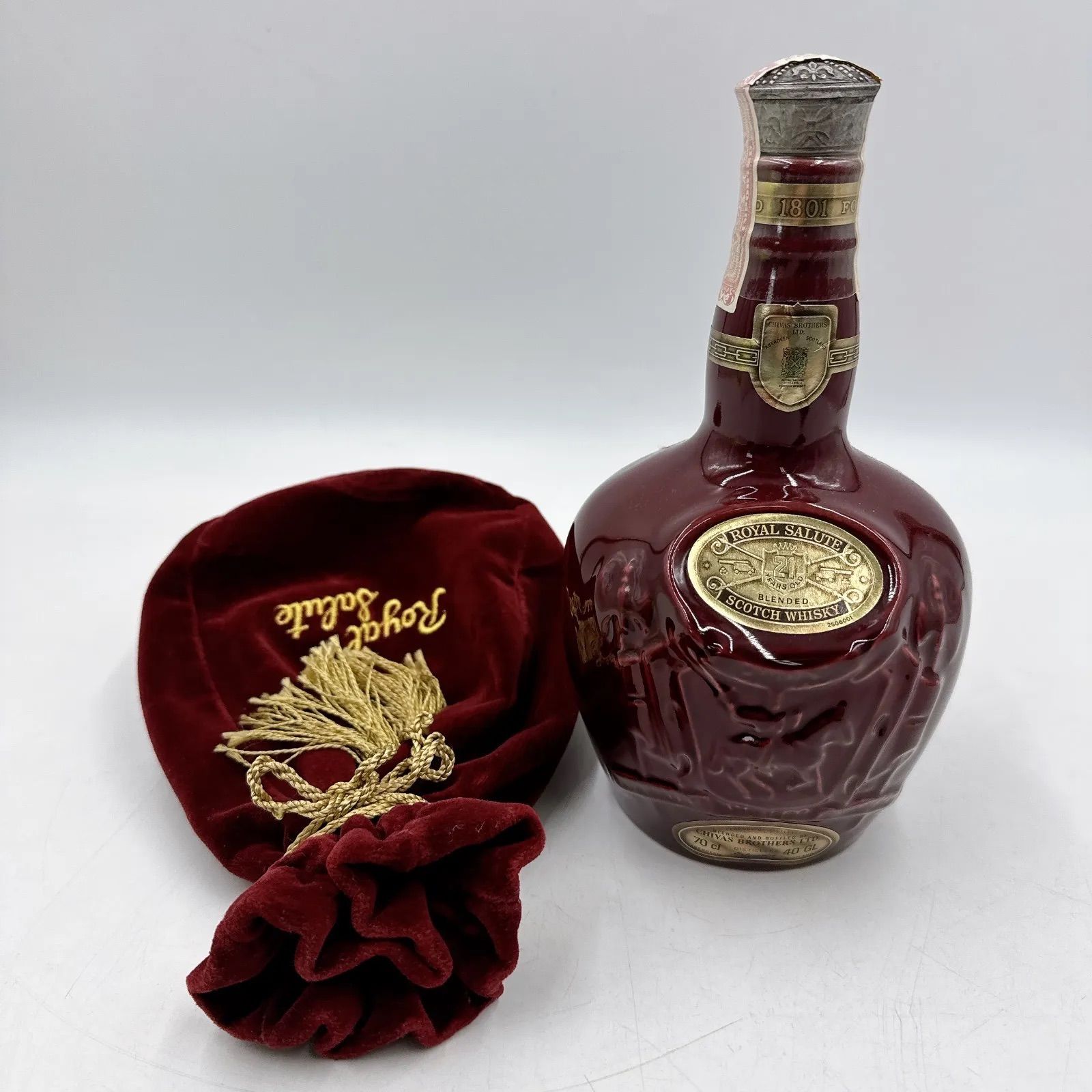 未開栓】ROYAL SALUTE 21 赤ボトル ロイヤルサルート 21年 T☆未開栓☆