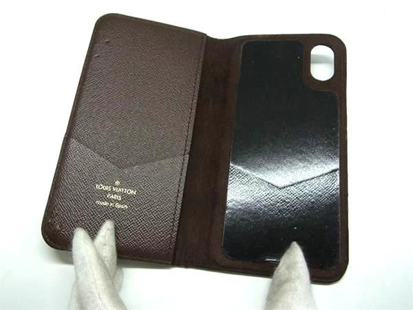 LOUIS VUITTON ルイヴィトン M63443 モノグラム フォリオ iPhoneX/XS