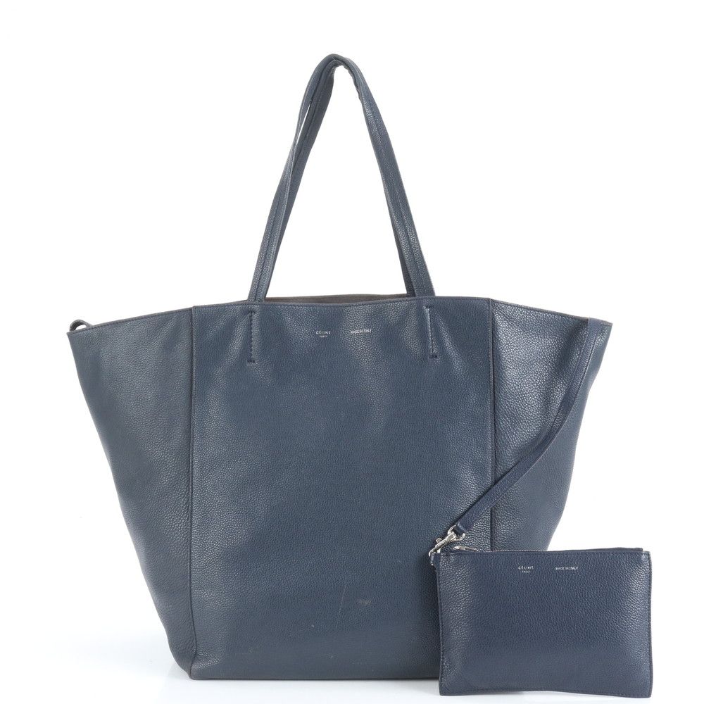 極美品 セリーヌ カバ ファントム レザー トート バッグ 肩掛け