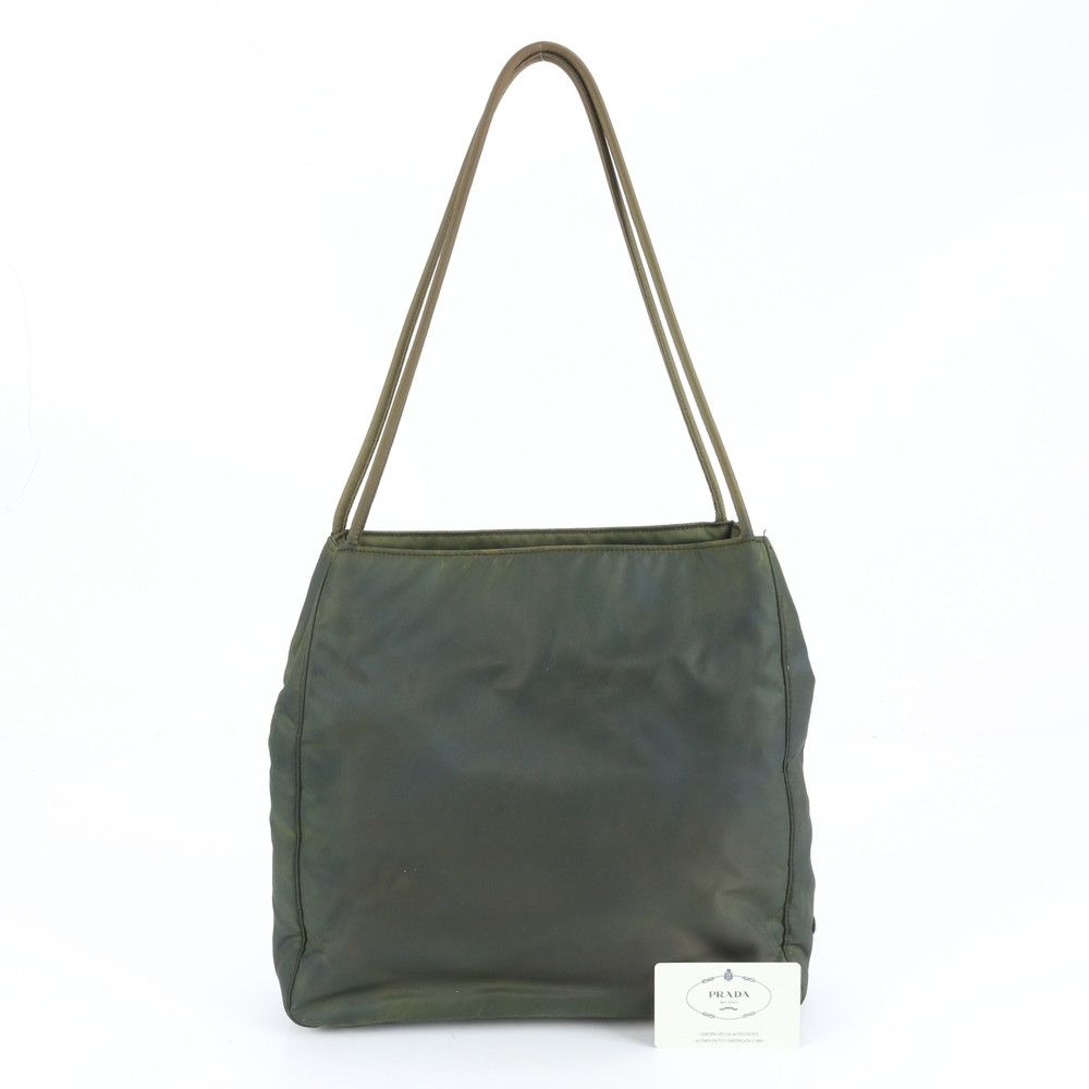 【FROM JAPANさま専用】PRADA バッグ ギャランティカード付き 美品 プラダ ギャランティカード付 テスート ナイロン トライアングル