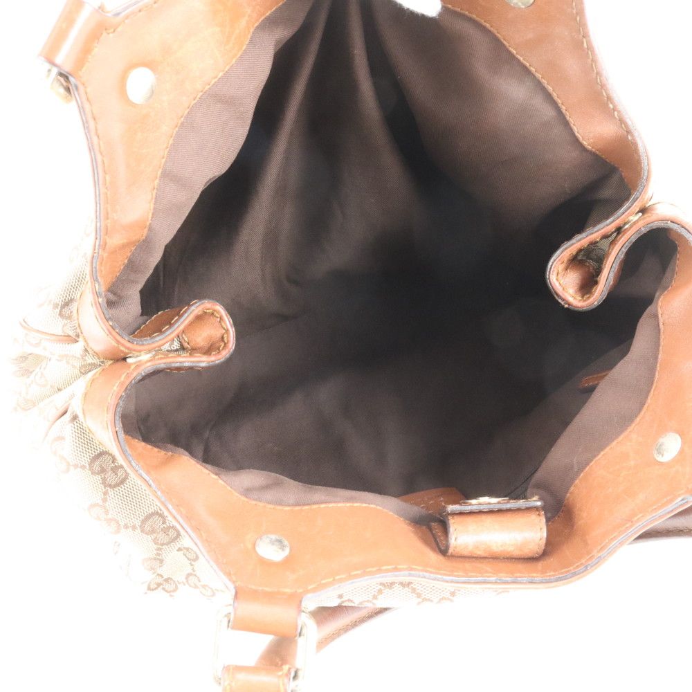 グッチ GGキャンバス スーキー 211944 レザー トート バッグ 肩掛け