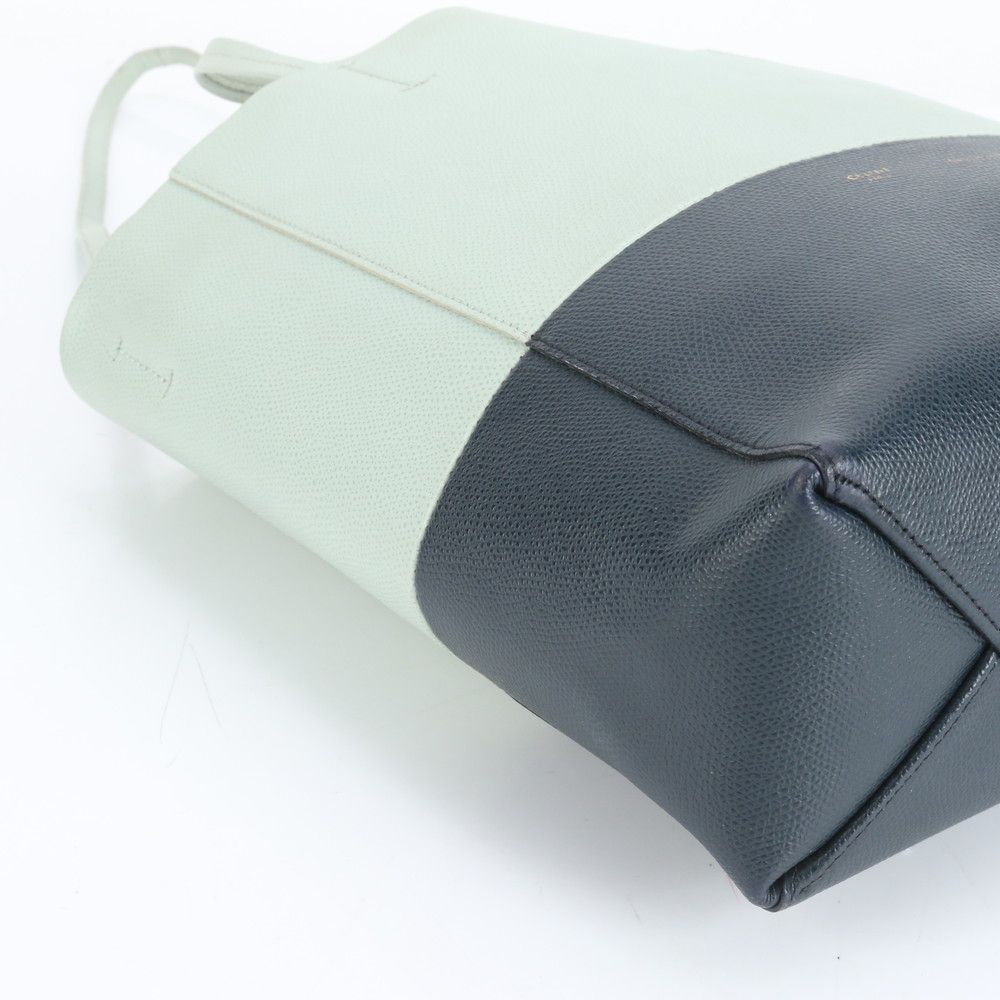 極美品 セリーヌ バーティカル カバ スモール レザー 2WAY ショルダー