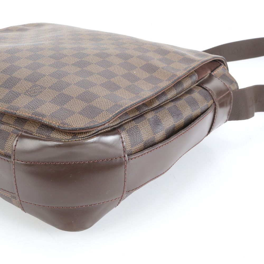 極美品 ルイヴィトン ダミエ バスティーユ N45258 レザー ショルダー