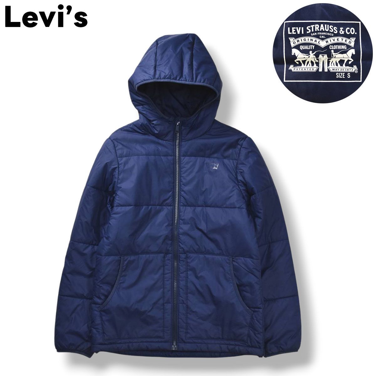 リーバイス LEVI'S ジャケット ブルゾン キルティング Mサイズ