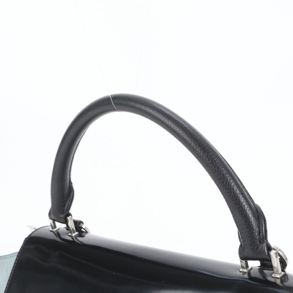 極美品 セリーヌ トラペーズ スモール レザー ハンドバッグ トート 本