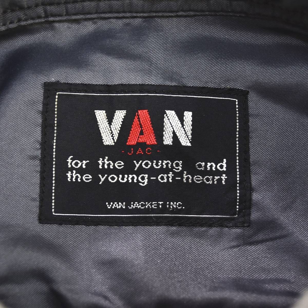 【希少】 80s 90s ヴィンテージ 日本製 ヴァン ヂャケット VAN JACKET INC 長袖 ウール シャツ ダブルポケット ラウンドヘム L オンブレチェック柄 グレー アメリカン カジュアル ウェア メンズ