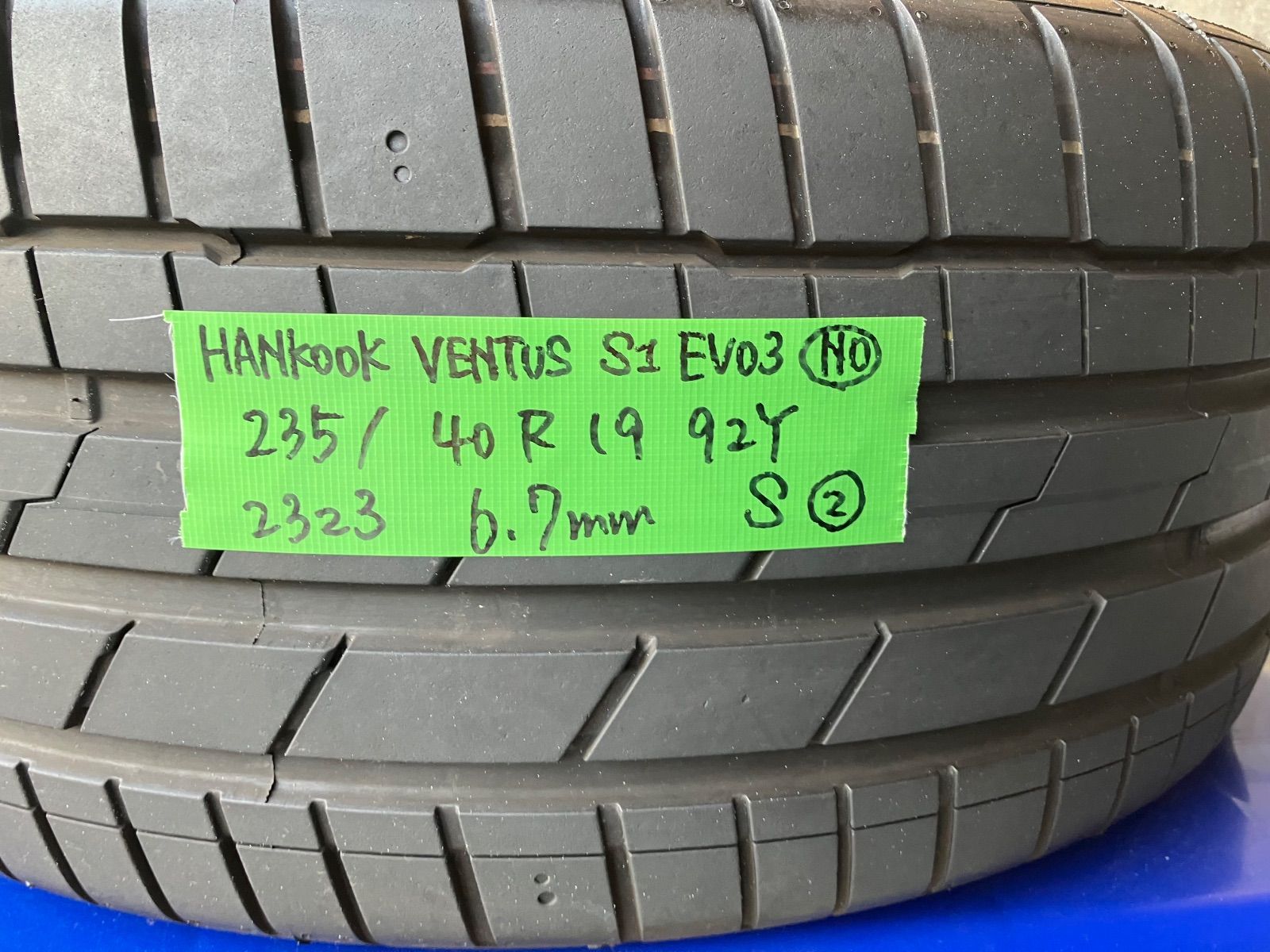 値下げ！[送料込み] 235/40R19 92Y 2023年製 HANKOOK VENTUS S1 EVO3