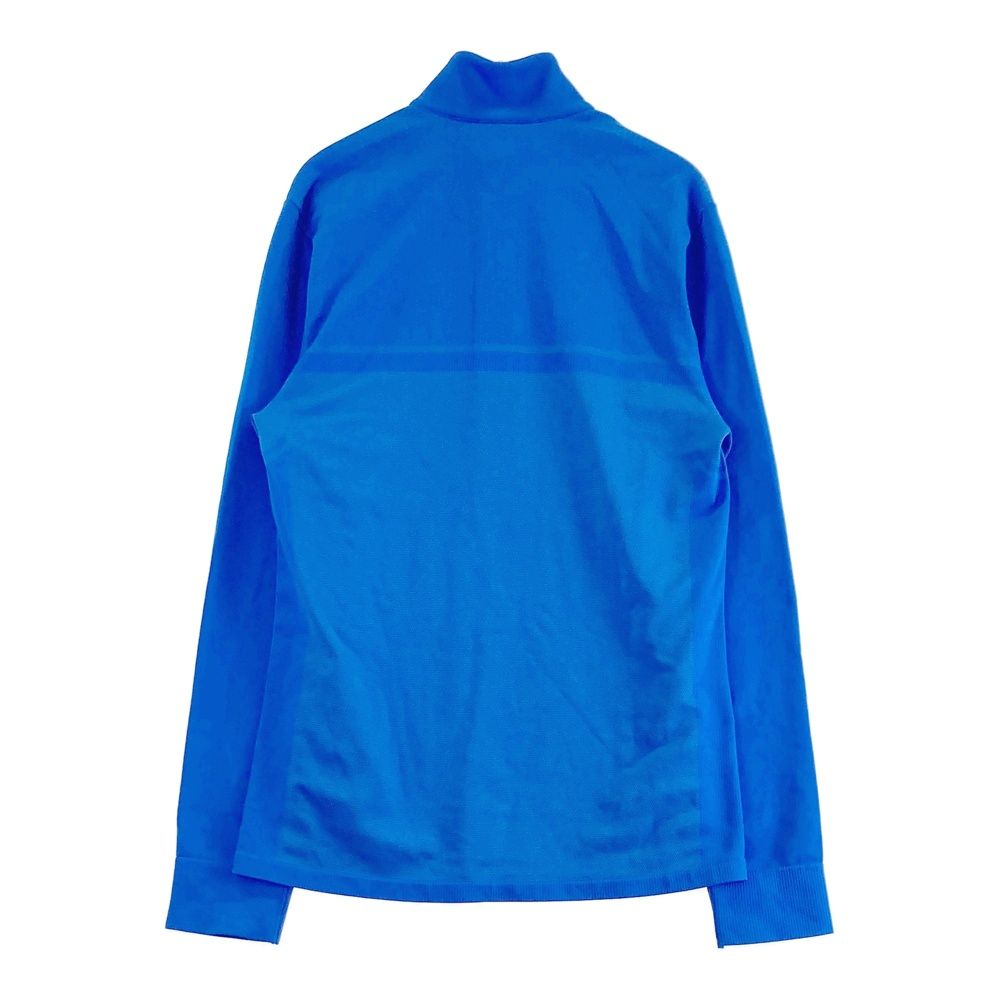 新品　J.LINDEBERG　ゴルフ　長袖ハーフジップシャツ　ブルー　XL サイズ：S J.LINDEBERG ジェイリンドバーグ ハーフジップ長袖Tシャツ