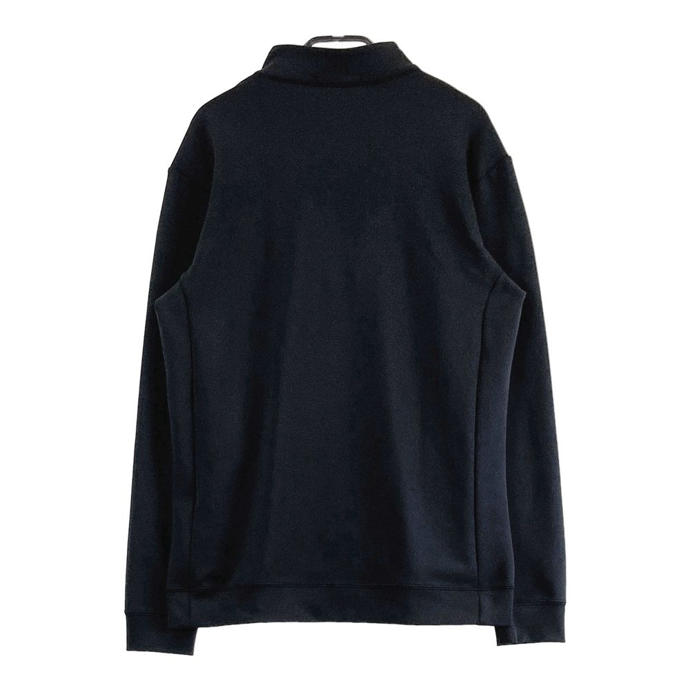 サイズ：S MONZEE モンジー ハーフジップ長袖Tシャツ ブラック系