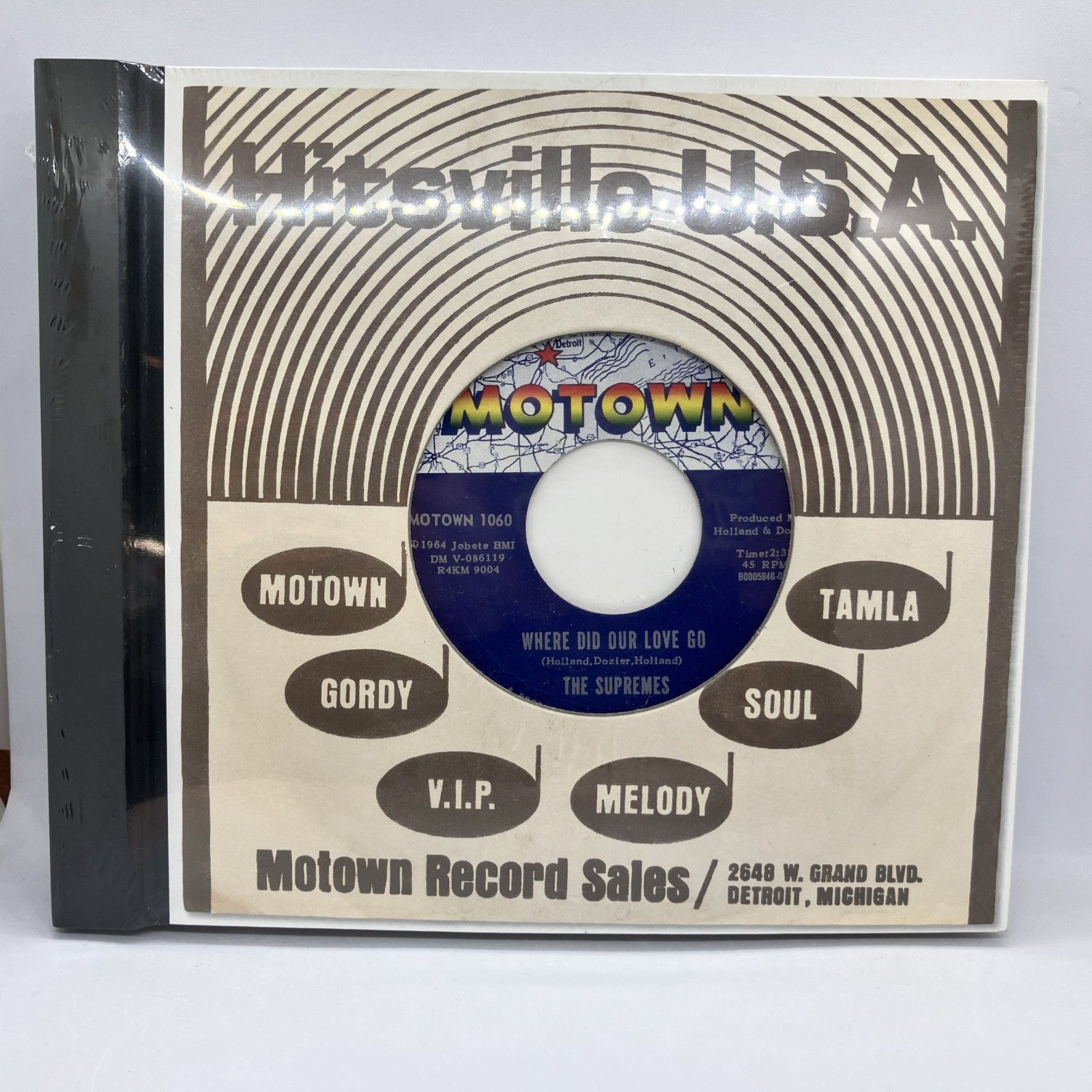 THE MOTOWN SINGLES VOL 4 1964 6 CD 7 inch 02 モータウン SUPREMES STEVIE WONDER MARVIN GAYEほか