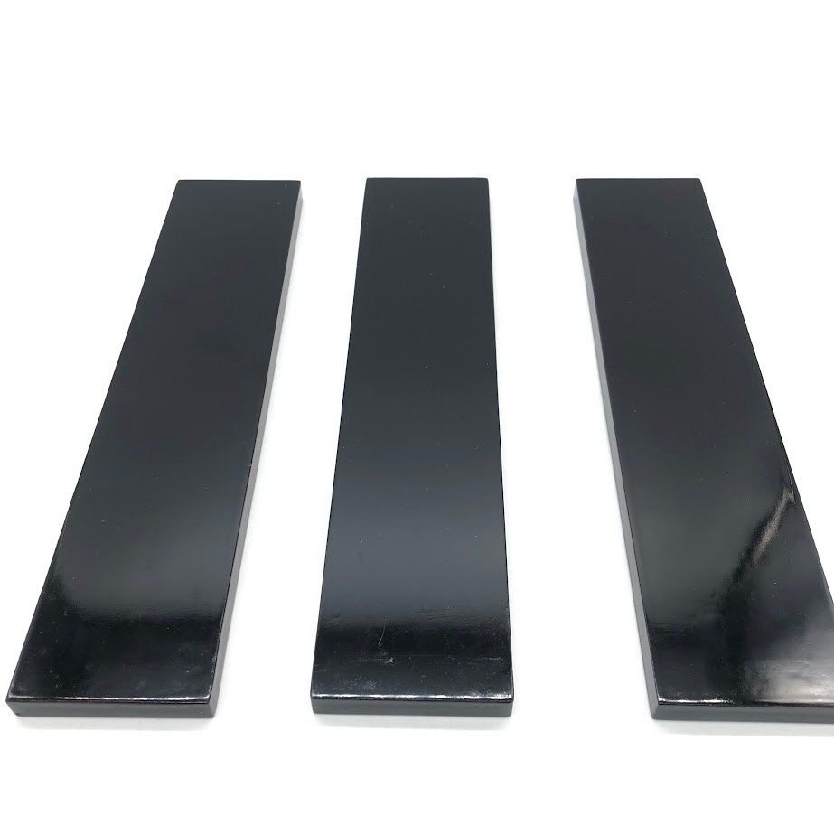 ss8131 【未使用品】 津軽塗 花台 3枚セット 短冊状 敷板 唐塗 バカ