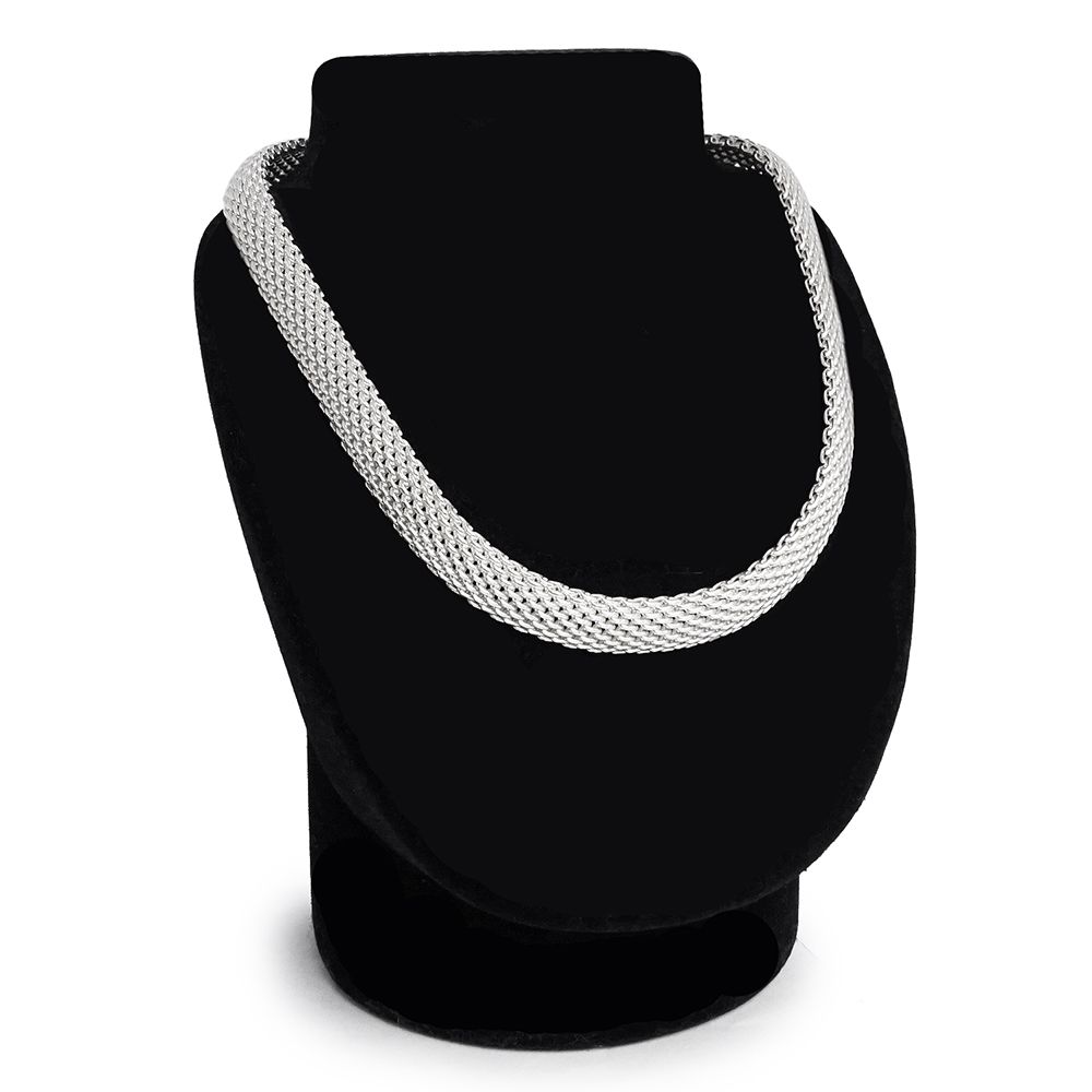 ティファニー サマセット メッシュ ネックレス SV925 スターリング