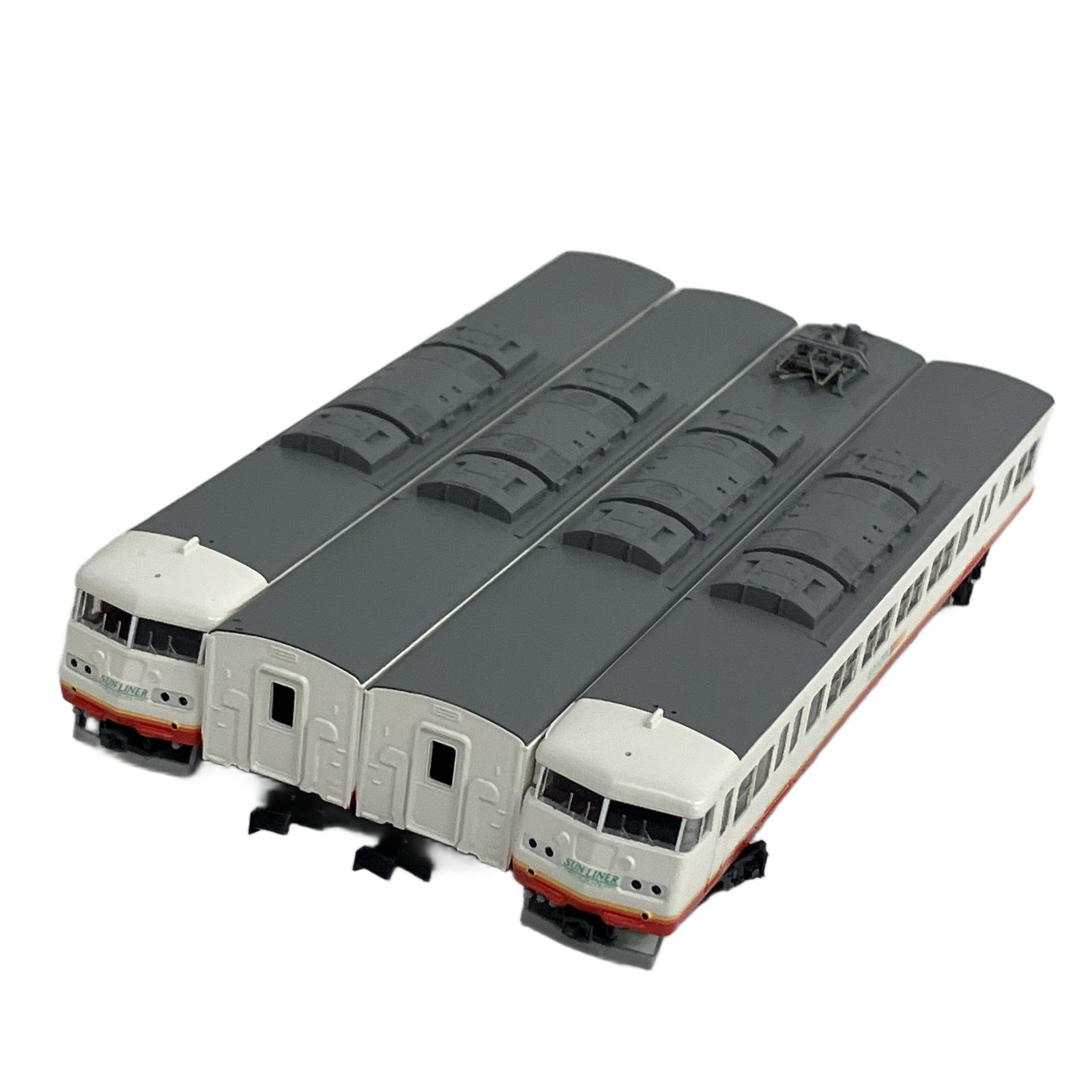 【希少】KATO 10-329 117系 直流近郊形電車 Sunライナー① 公式]鉄道模型(10-329117系 直流近郊形電車 ”Sunライナー” 4両セット