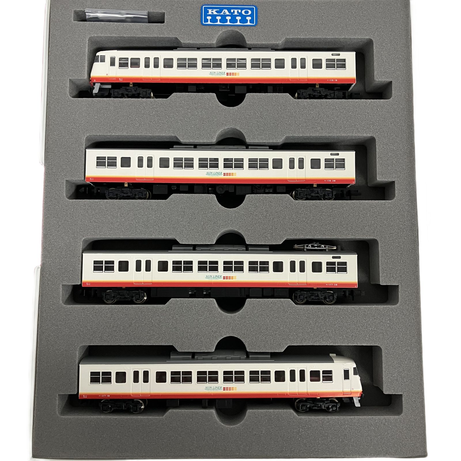 KATO 10-329 117系直流近交形電車 Sunライナー 4両セット Nゲージ 鉄道
