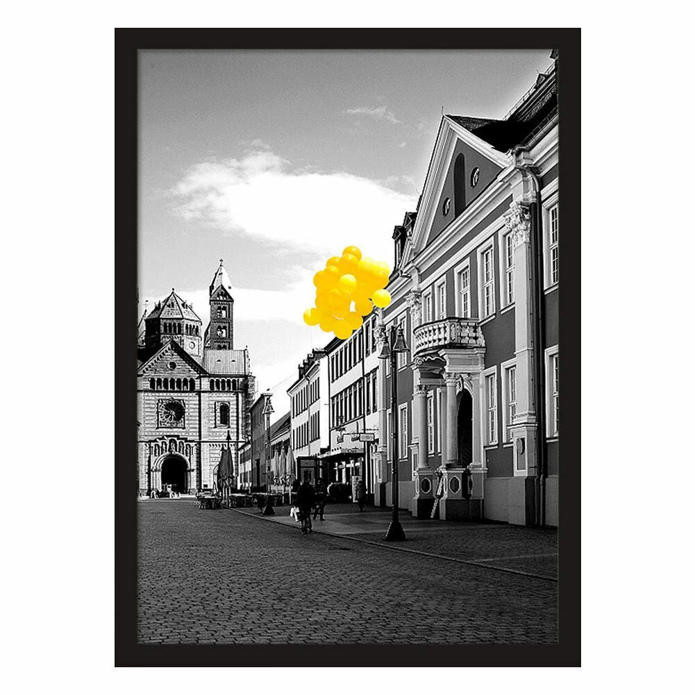 久米桂一郎、寒林枯葉、希少画集画、新品額装付、状態良好