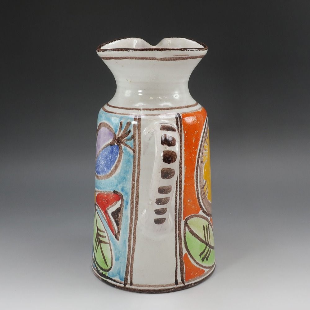 イタリア製 デシモーネ ピッチャー フラワーべース 花瓶 花器 陶磁器 _