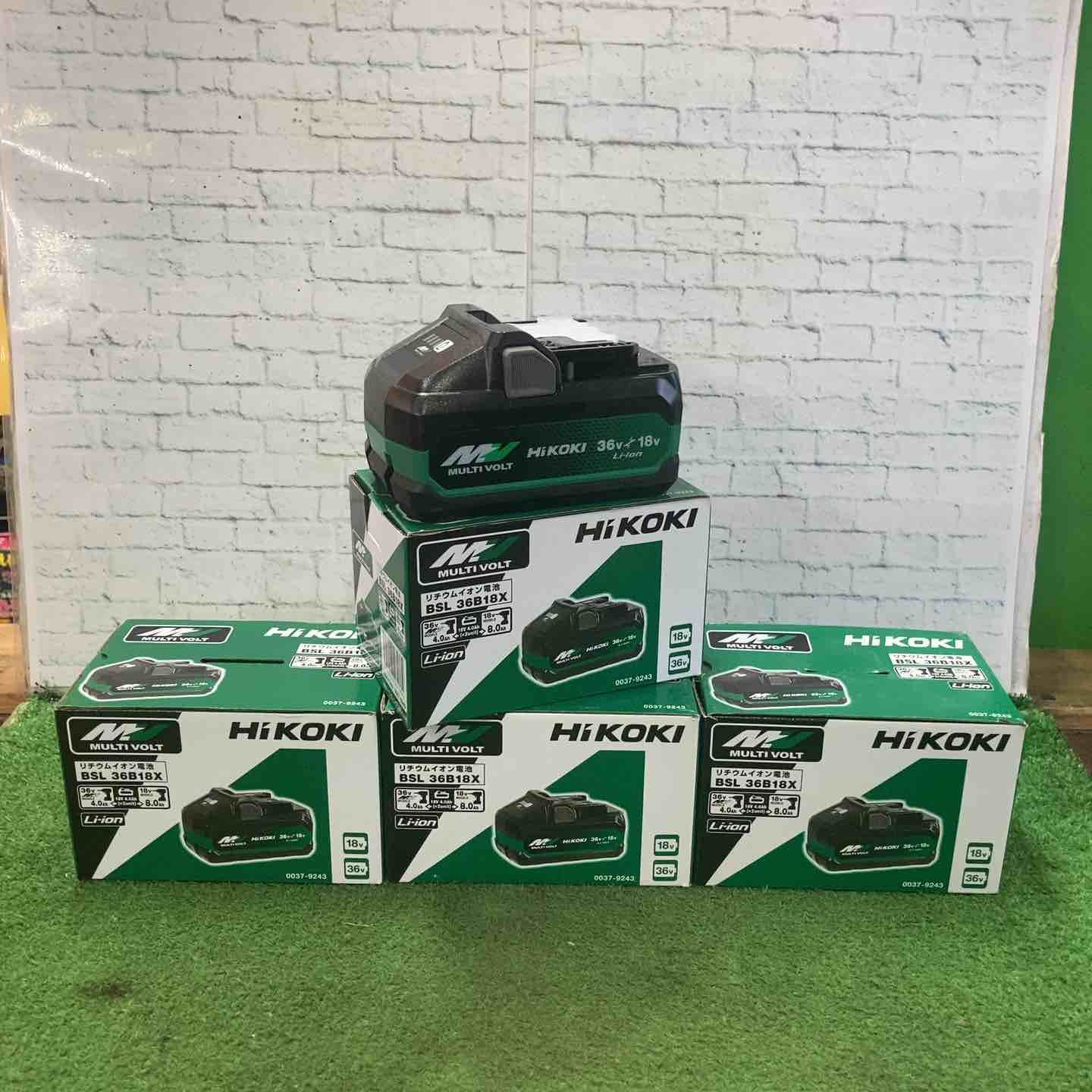 ハイコーキ HIKOKI 旧 日立工機 リチウムイオンバッテリー 36 V 4.0 Ah セット