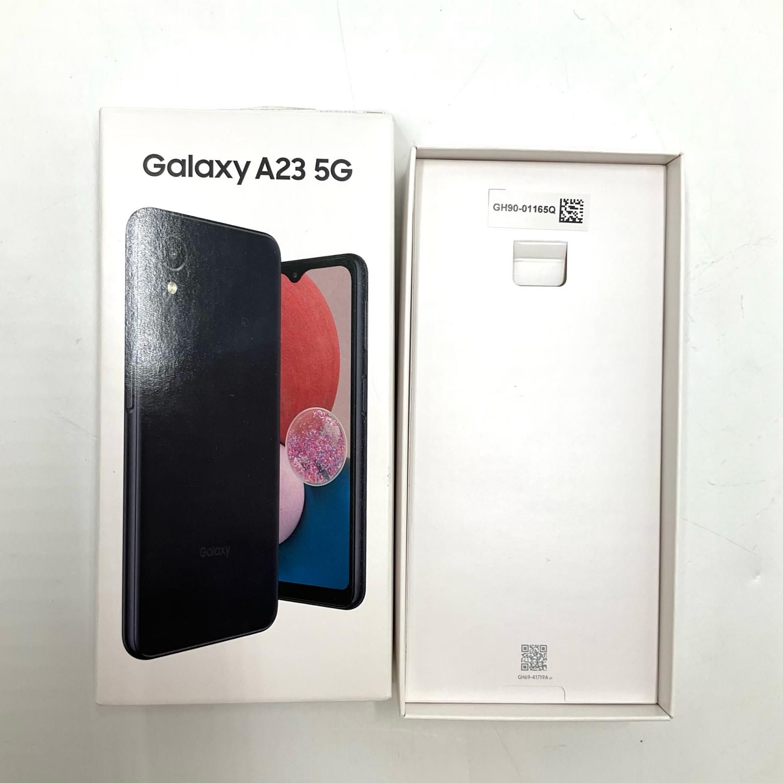 SAMSUNG Galaxy A23 5G 64GB ブラック 楽天モバイル SM-A233C 白ロム