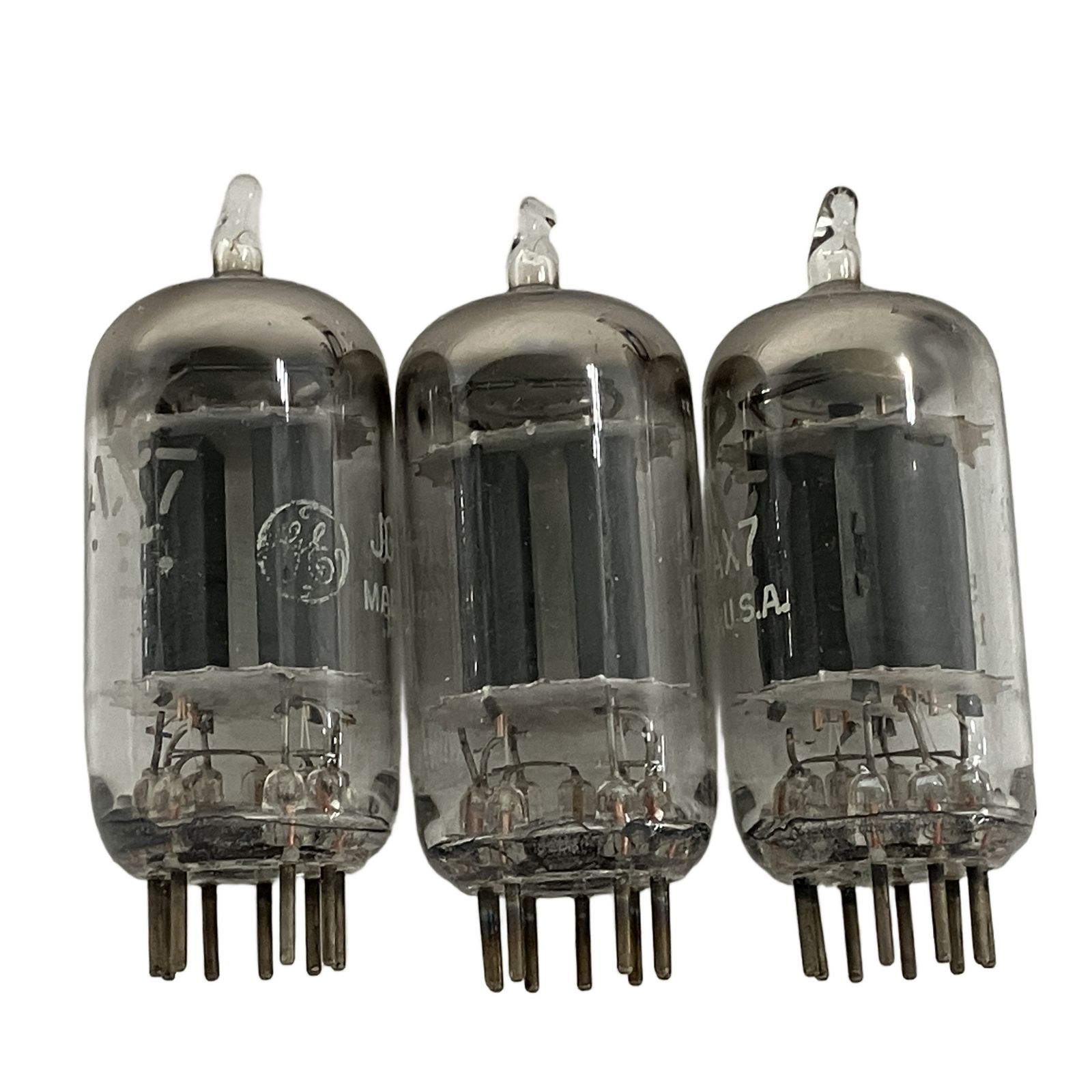 GE 12 AX 7 真空管 6本セット