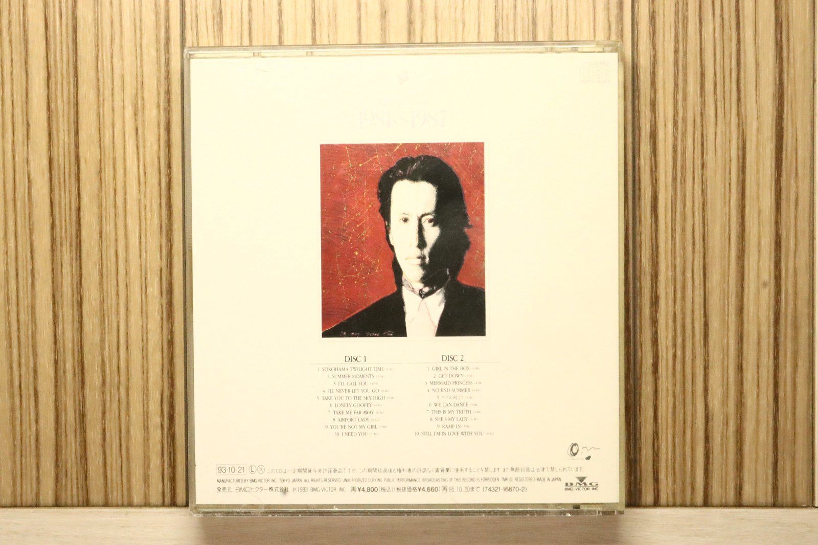 国内盤CD☆角松敏生/Toshiki Kadomatsu□ 1981～1987 【BVCR1903