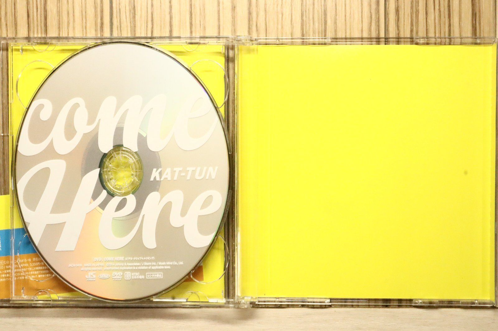 国内盤CD☆カトゥーン/KAT-TUN□ come Here【初回限定盤】(DVD付