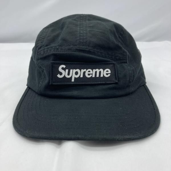 中古】SUPREME 24FW Military Camp Cap ブラック シュプリーム[19