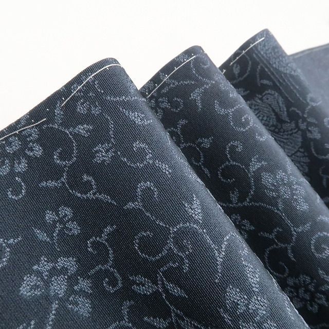 ❁tomihisa❁ 人間国宝 羽田登喜男 落款 鴛鴦 仕付け糸付 眠る水面の灯りとなる あまりにも美しい鴛鴦 付下げ 7238