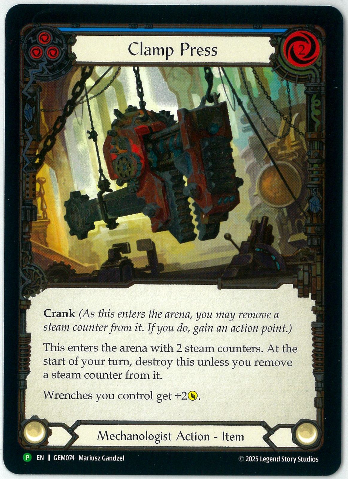 Cold Foil/Flesh and Blood/英語版/クランププレス/Clamp Press/プロモ