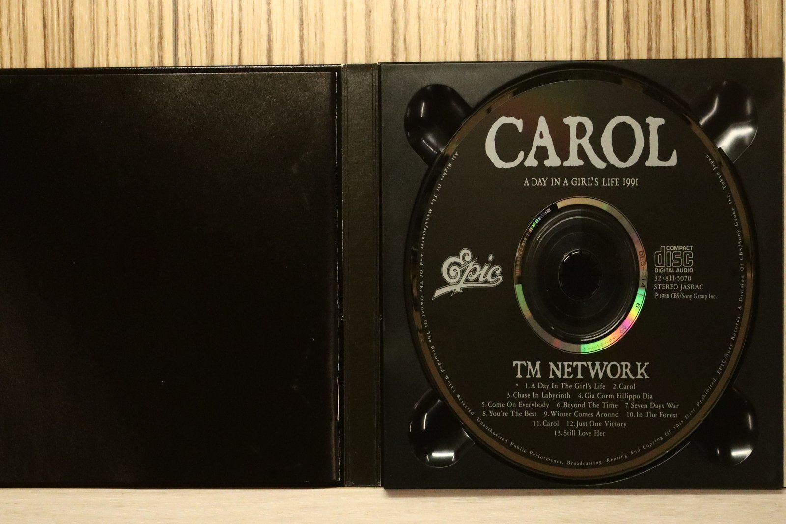国内盤CD☆ティーエム・ネットワーク/TM NETWORK□ CAROL-A DAY IN A