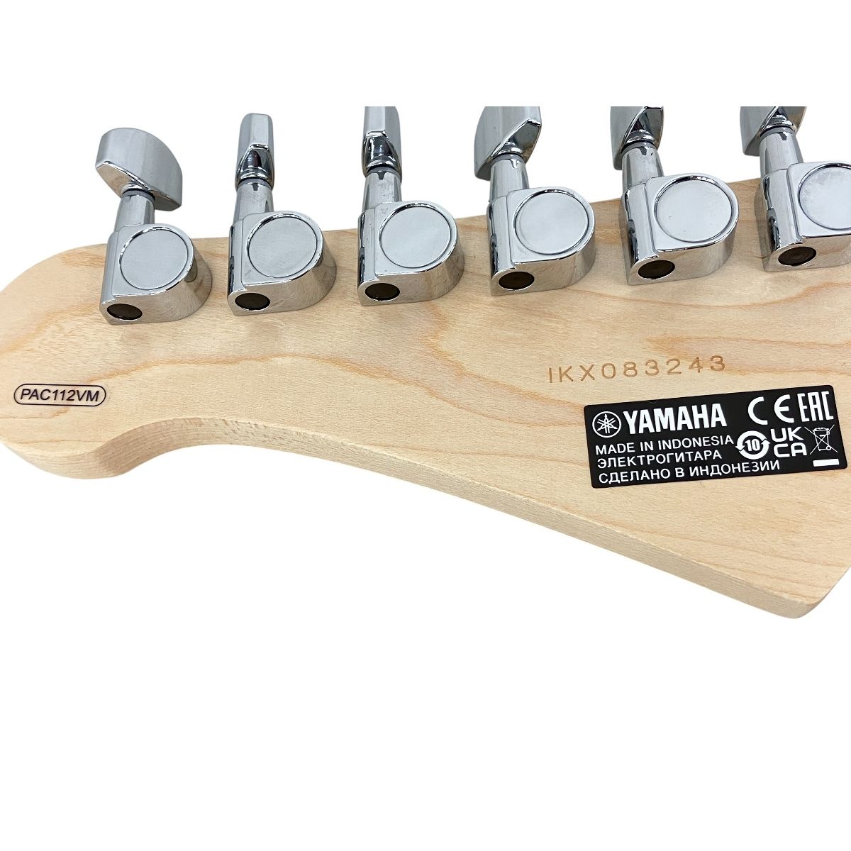 YAMAHA PACIFICA PAC112VM エレキギター ヤマハ ソフトケース付き 中古