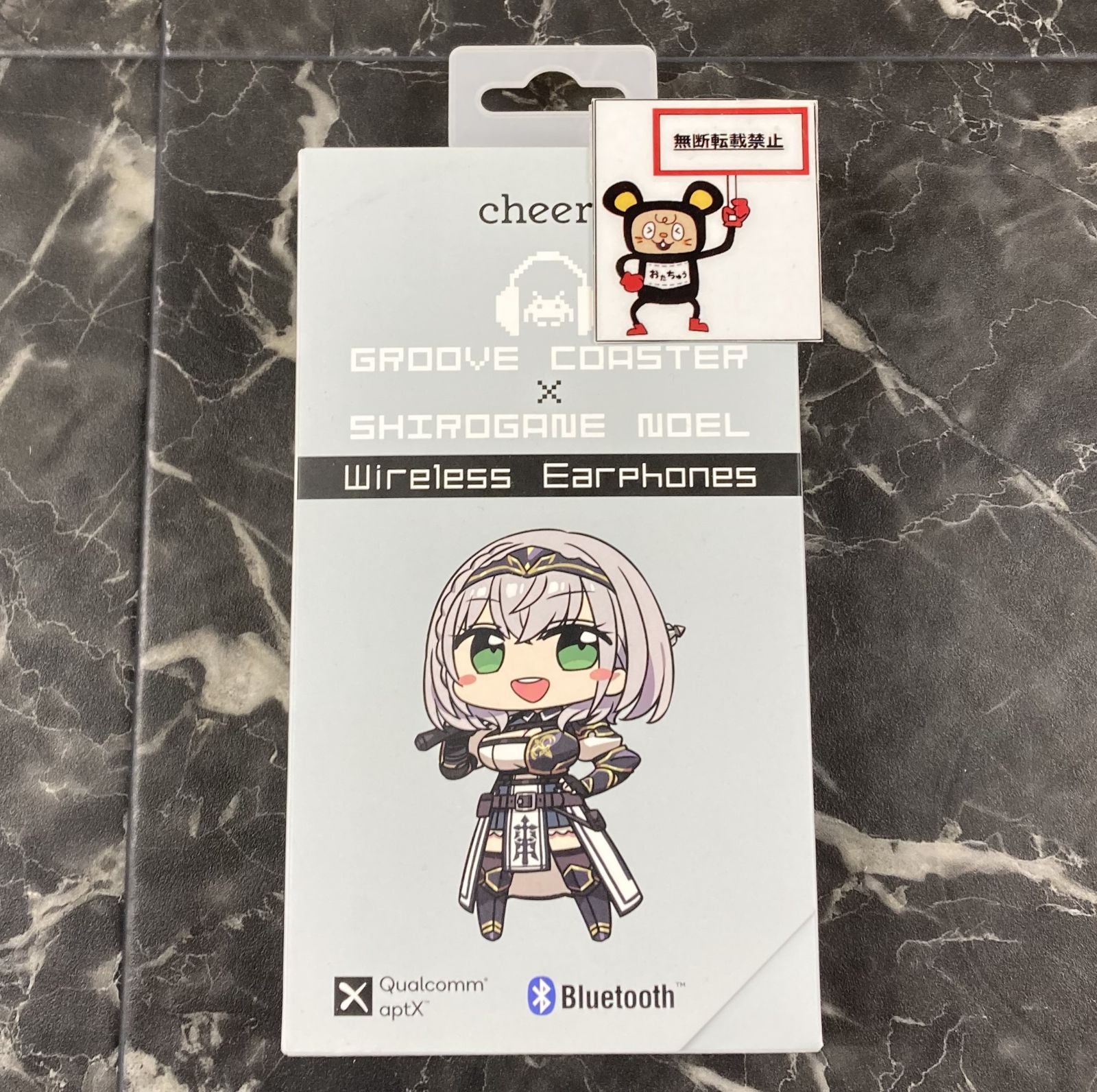 33. 白銀ノエル ワイヤレスイヤホン グルーヴコースター×ホロライブ