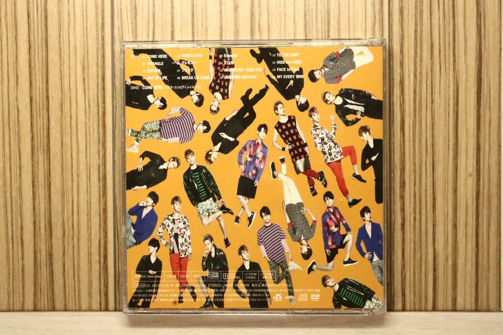 国内盤CD☆カトゥーン/KAT-TUN□ come Here【初回限定盤】(DVD付