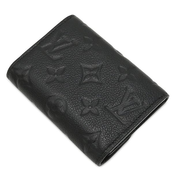 ルイヴィトン LOUIS VUITTON コインケース ポルトモネ ロザリ モノグラムアンプラント ノワール ゴールド金具 黒 小銭入れ カードケース M 81455 RFID 箱