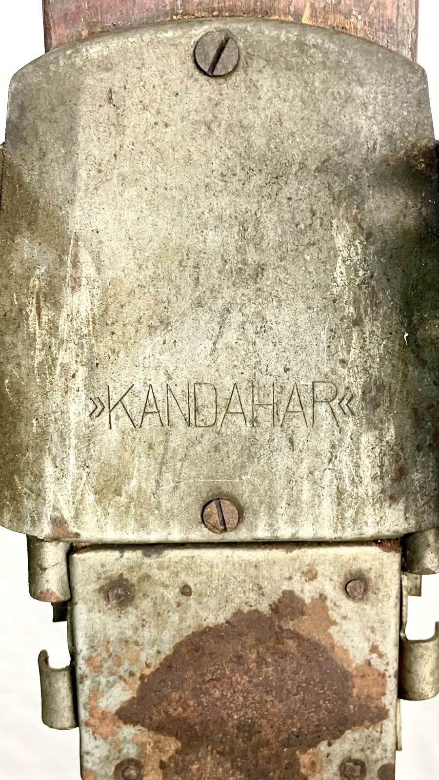 カンダハー KANDAHAR アンティーク 木製スキー板(スキー板全長約2m