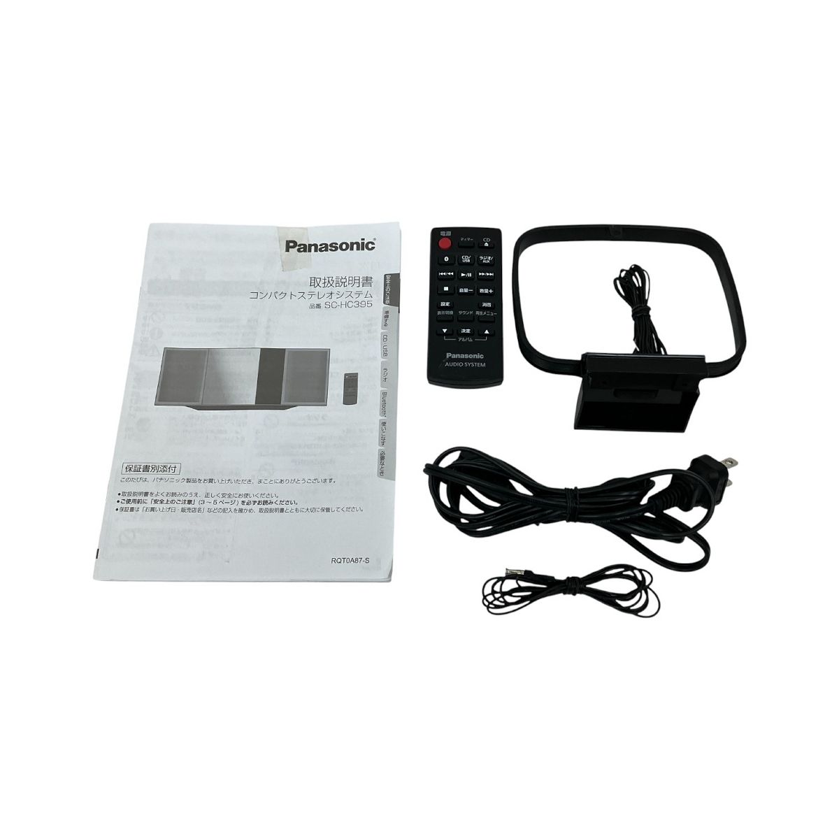 Panasonic パナソニック SC HC 395 コンパクトステレオシステム 2016年製 オーディオ コンポ