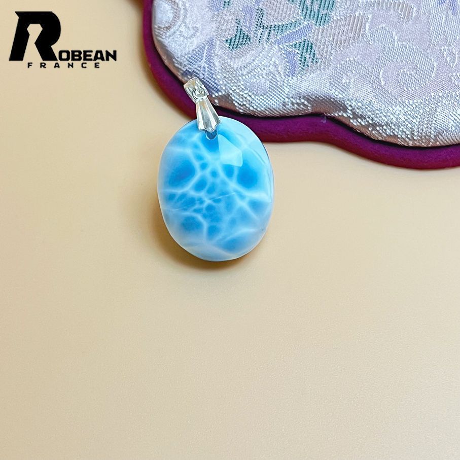 綺麗 EU製 定価12万円☆ROBEAN・ラリマーペンダント 綺麗 EU製 定価12万円☆ROBEAN・ラリマーペンダント
